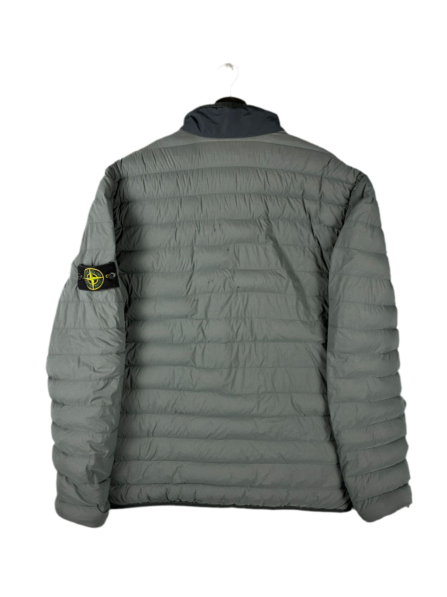 Stone Island loom woven down chambers stretch nylon-tc puffer tussenjas (L)