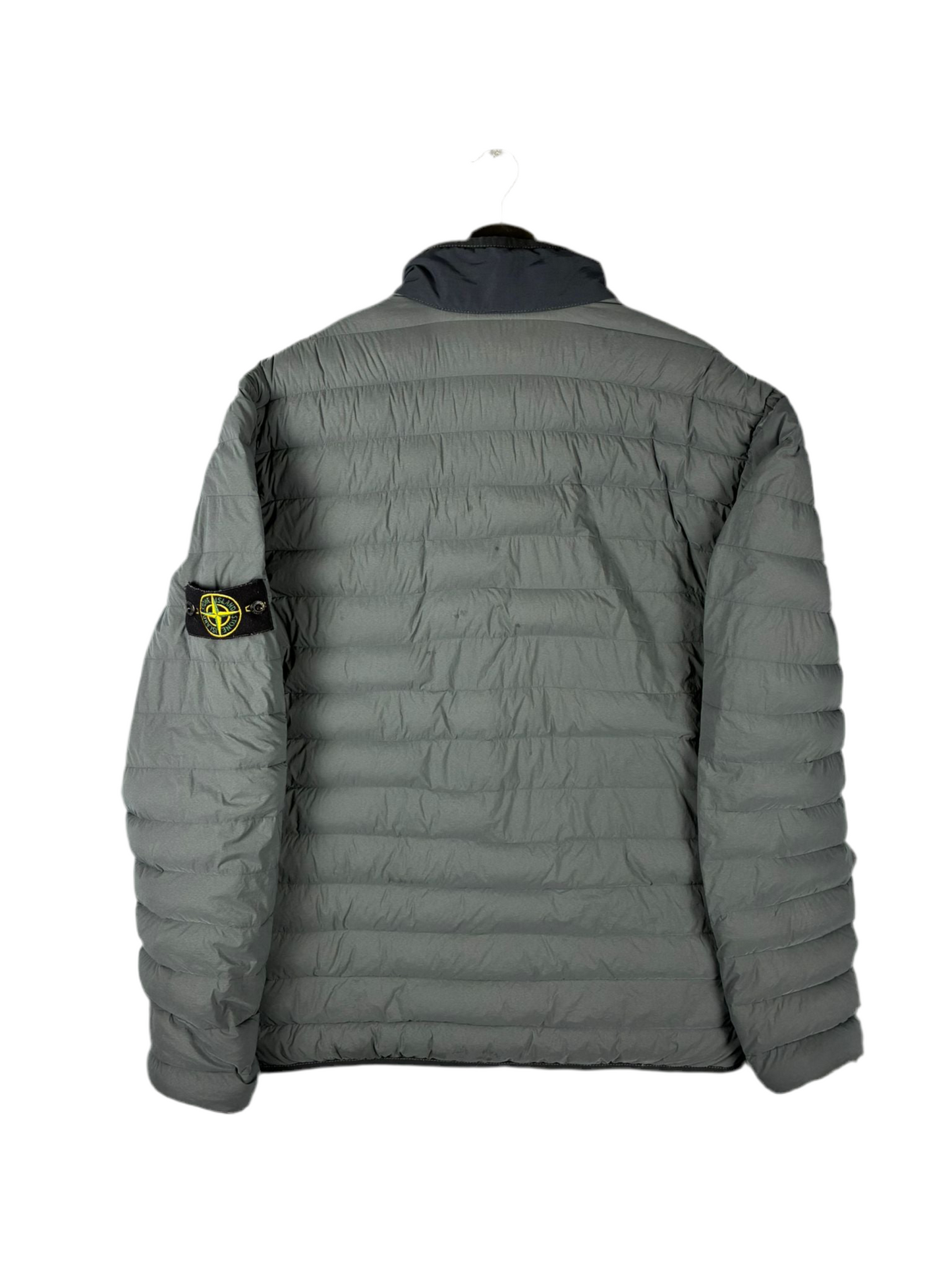 Stone Island loom woven down chambers stretch nylon-tc puffer tussenjas (L)