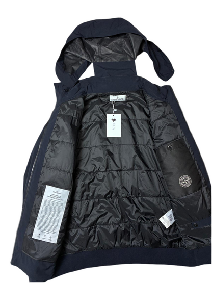 Stone Island soft Shell-R primaloft insulation with hood (S)