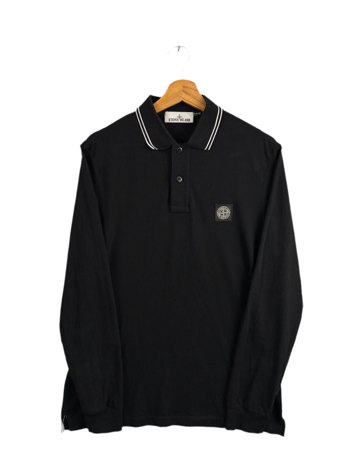 Stone Island longsleeve polo (M)