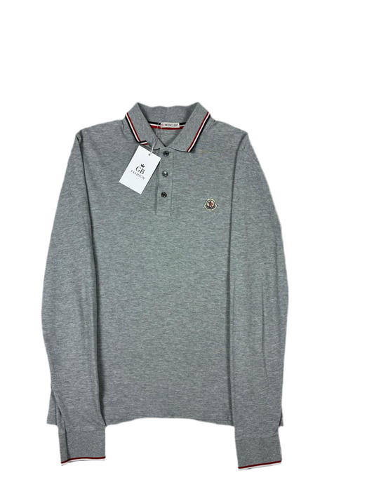 Moncler polo longsleeve (M)