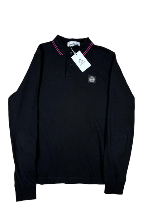 Stone Island longsleeve polo (M)