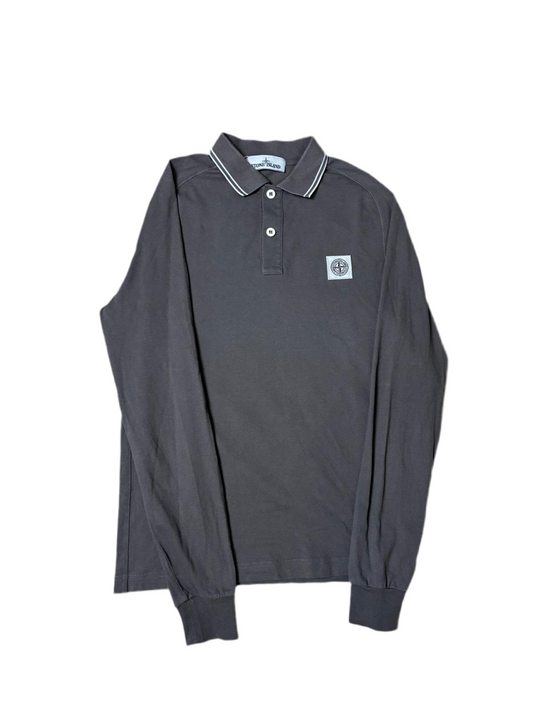 Stone Island polo longsleeve (S)