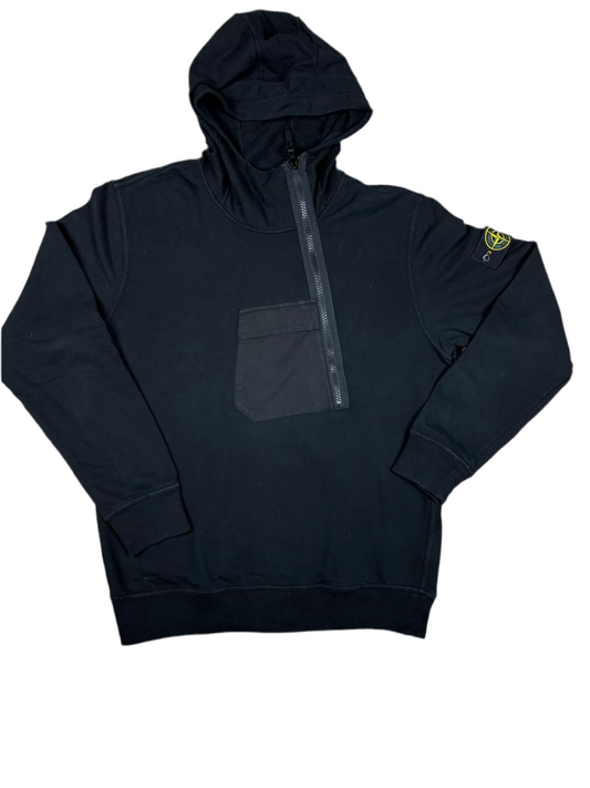 Stone Island halfzip hoodie (XL)