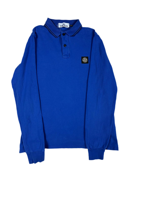 Stone Island polo longsleeve (L)