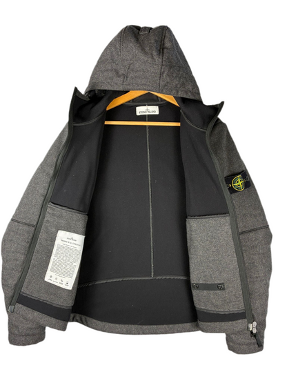 (vip) Stone Island panno-r 4l stretch winterjas (S)